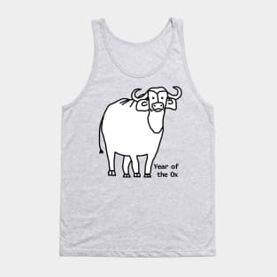 Year of the Ox White Tank Top